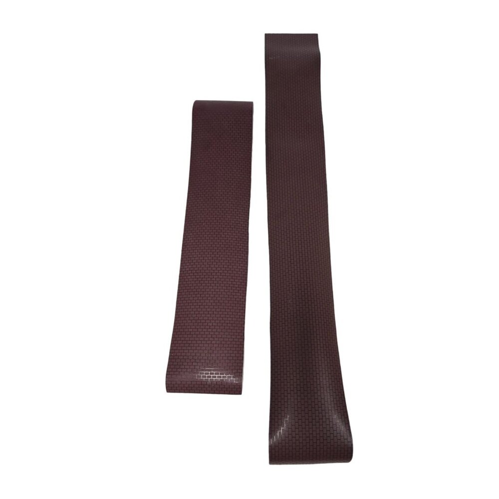 Vintage Dicken's Christmas Village Cobblestone Brick Road Set 35"x5" & 23"x5"